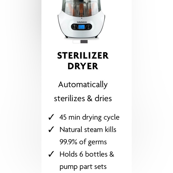 Baby Brezza One Step Sterilizer + Dryer - Picture 2 of 2